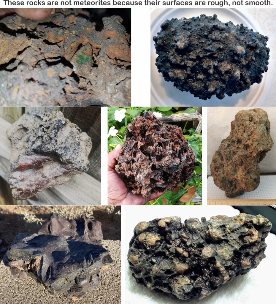 The Surface Is Too Rough For A Meteorite Some Meteorite Information Washington University In St Louis