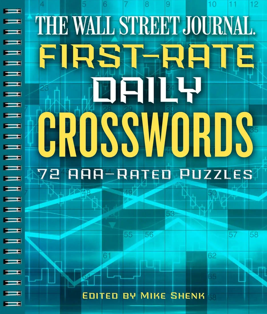 The Wall Street Journal First Rate Daily Crosswords By Mike Shenk Hachette Book Group