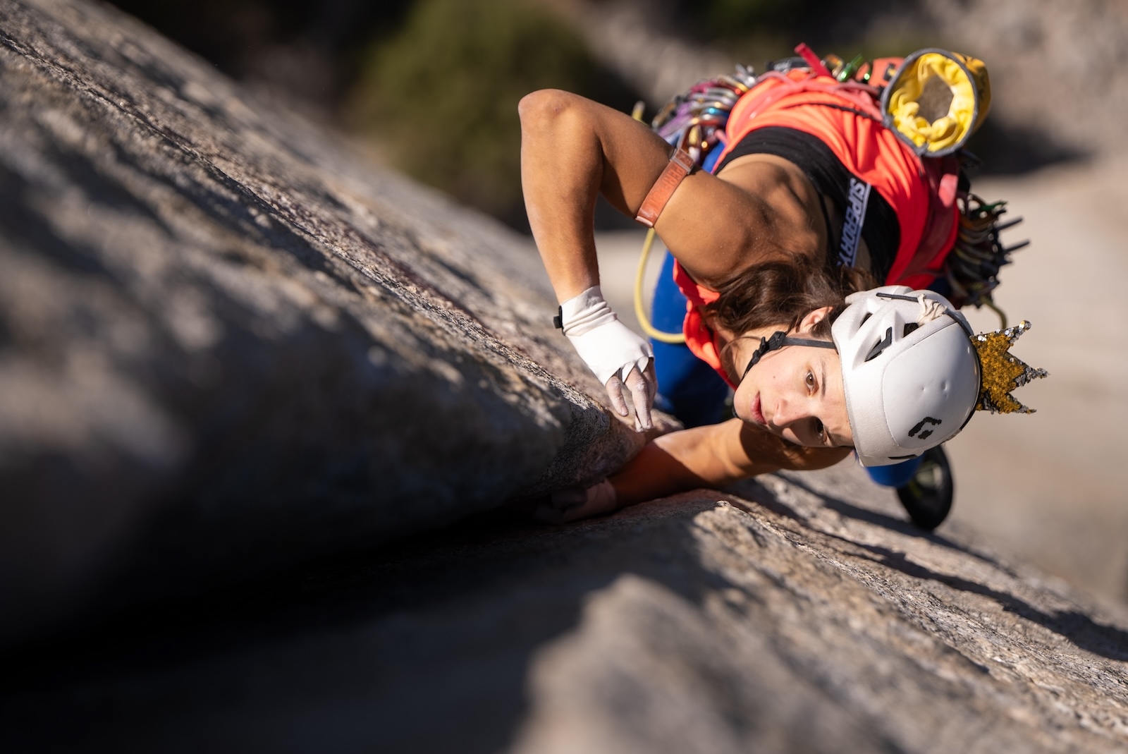 athlete tackling el capitan