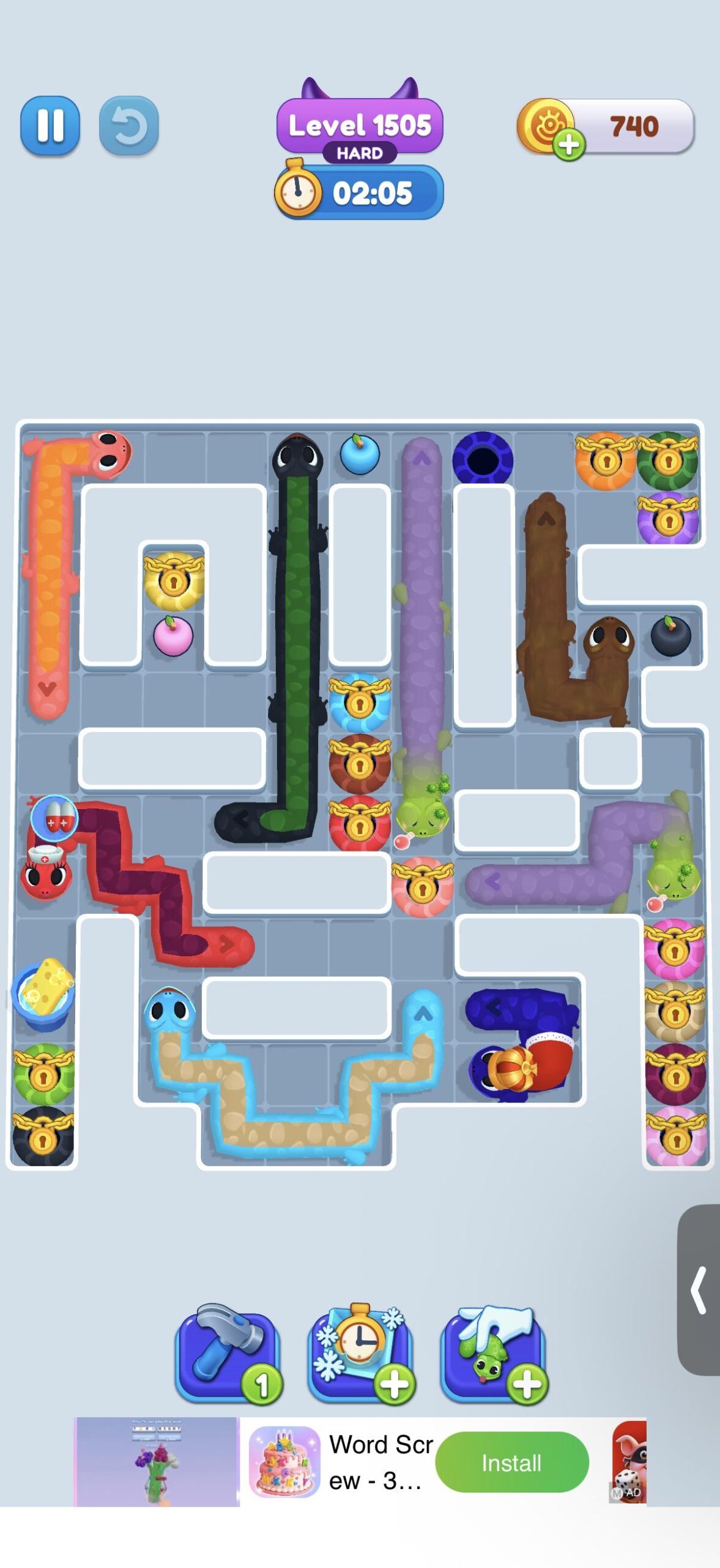 connect word level 22