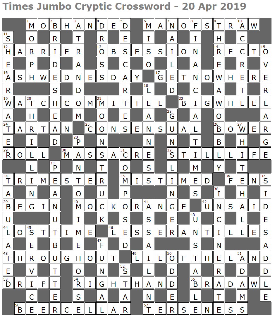 Times Jumbo Cryptic Crossword 1376 Lucian Poll s Web Ramblings Times Jumbo Cryptic Crossword 1376 Lucian Poll s Web Ramblings