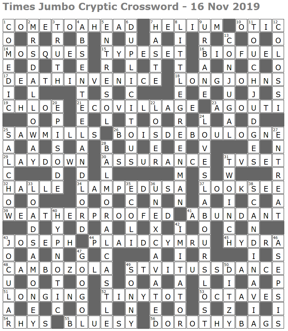 Times Jumbo Cryptic Crossword 1410 Lucian Poll s Web Ramblings