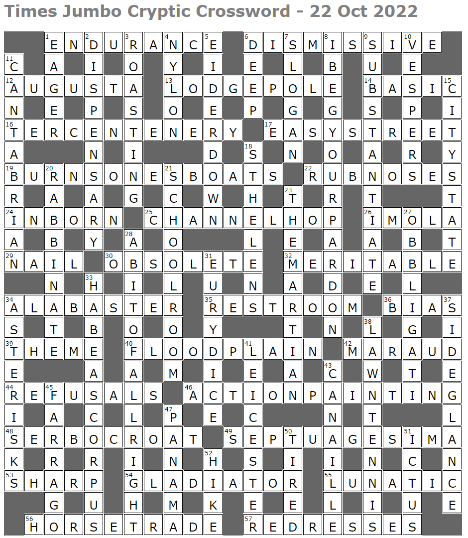 Times Jumbo Cryptic Crossword 1581 Lucian Poll s Web Ramblings