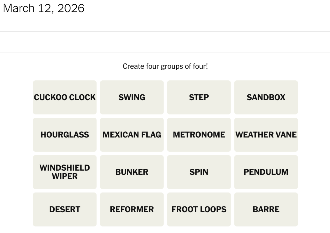 Today s NYT Mini Crossword Answers For Friday April 25 AOL