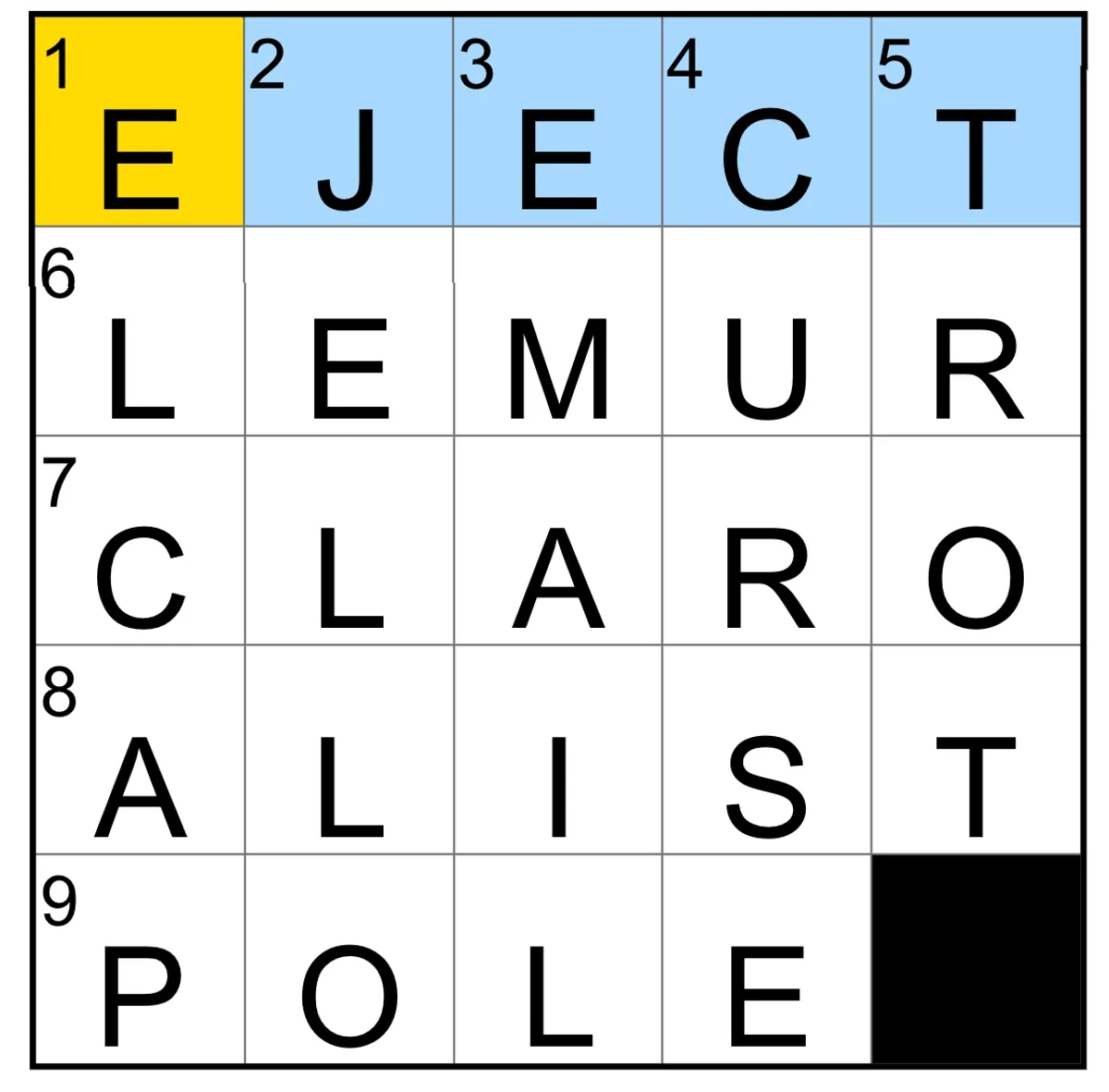 Today s NYT Mini Crossword Answers For Jan 20 CNET