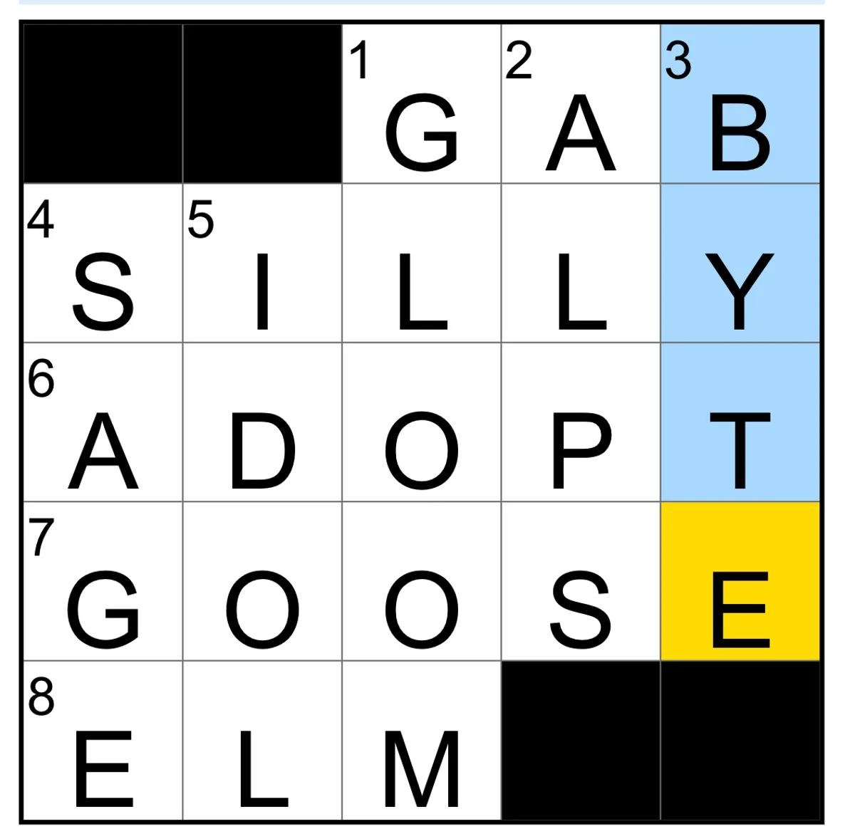 totally doom crossword clue