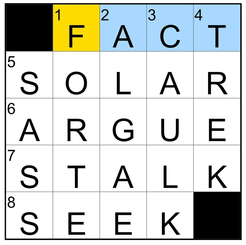 Today s NYT Mini Crossword Answers For Monday Oct 6