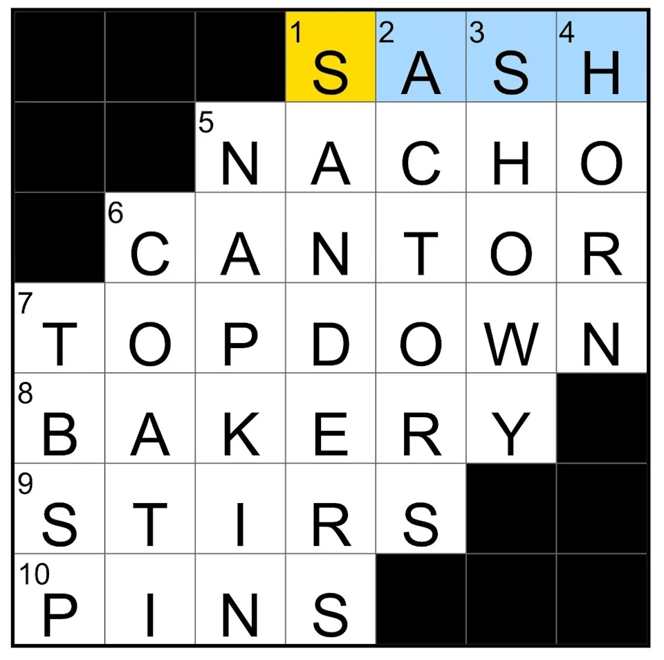 Today s NYT Mini Crossword Answers For Saturday April 5