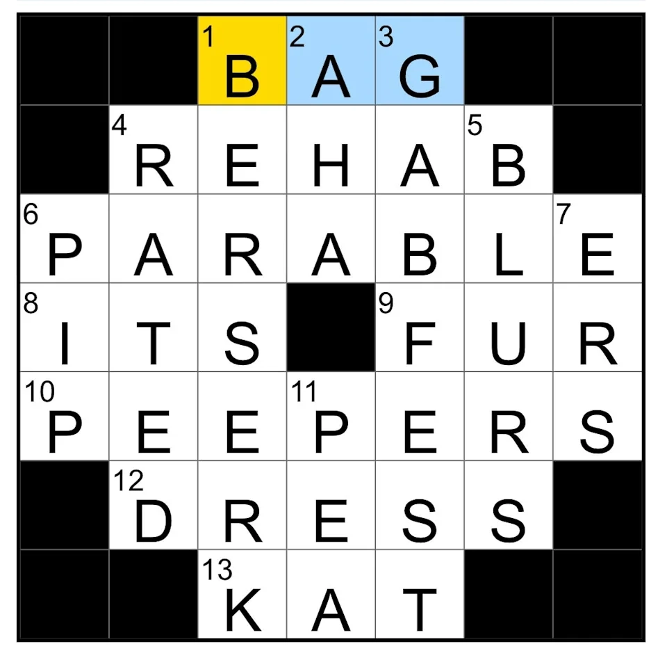 Today s NYT Mini Crossword Answers For Saturday Aug 16 Today s NYT Mini Crossword Answers For Saturday Aug 16