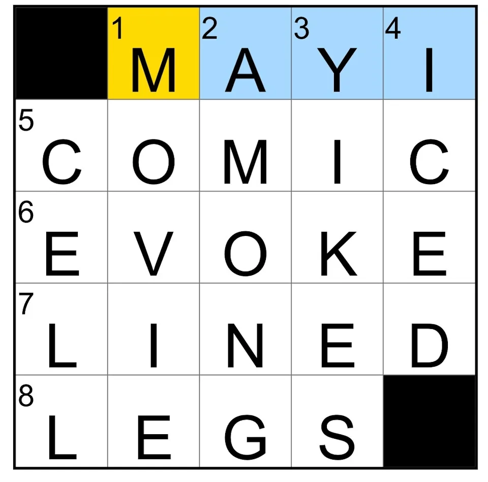 work like a nyt crossword clue