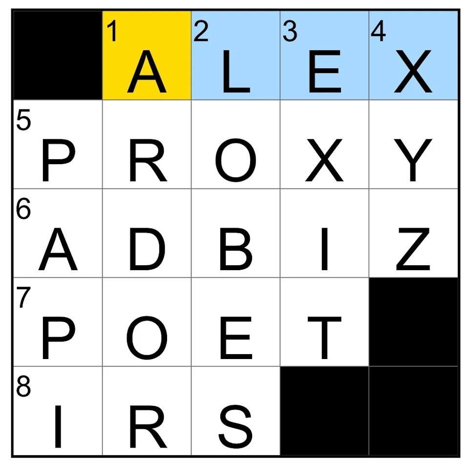 Today s NYT Mini Crossword Answers For Wednesday May 7