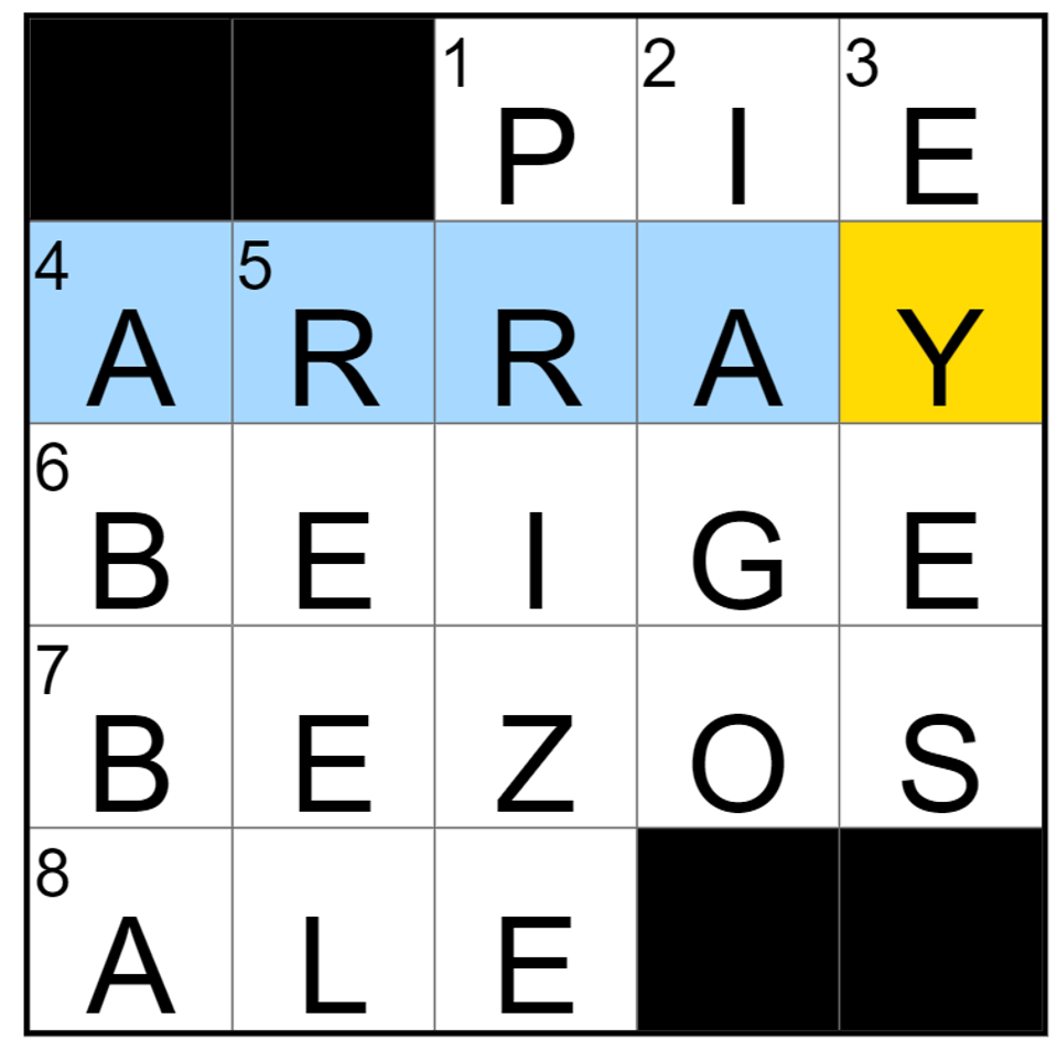 othello villain crossword clue