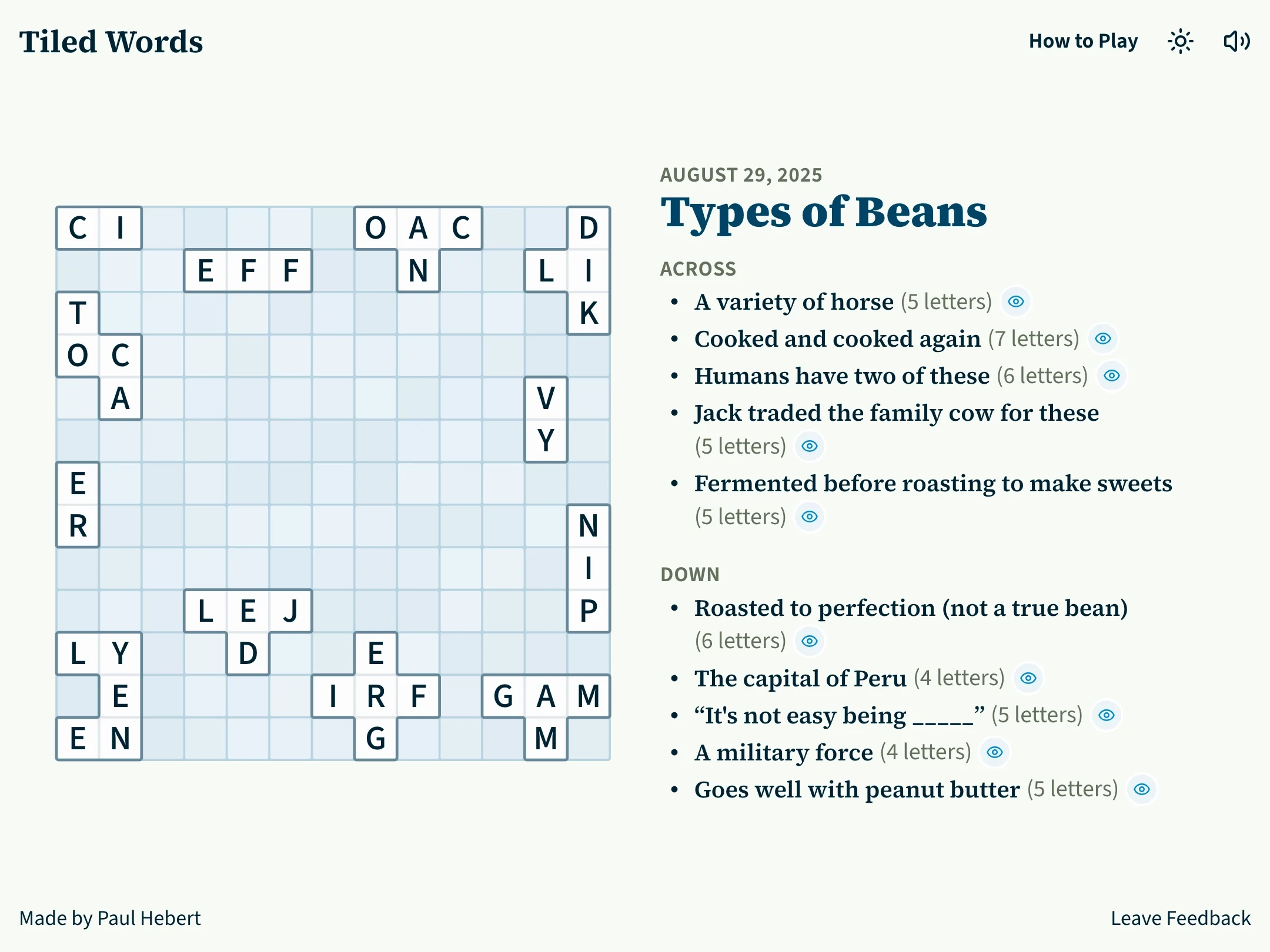 try for crossword clue