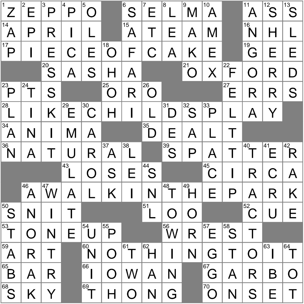 Try To Equal Crossword Clue Archives LAXCrossword
