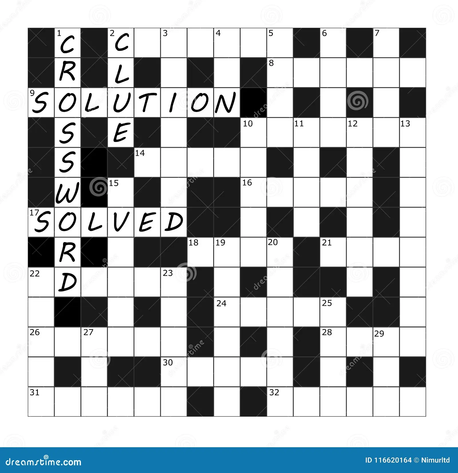 Vector Crossword Grid Part Completed With Words Stock Vector Illustration Of Solved Solution 116620164 Vector Crossword Grid Part Completed With Words Stock Vector Illustration Of Solved Solution 116620164
