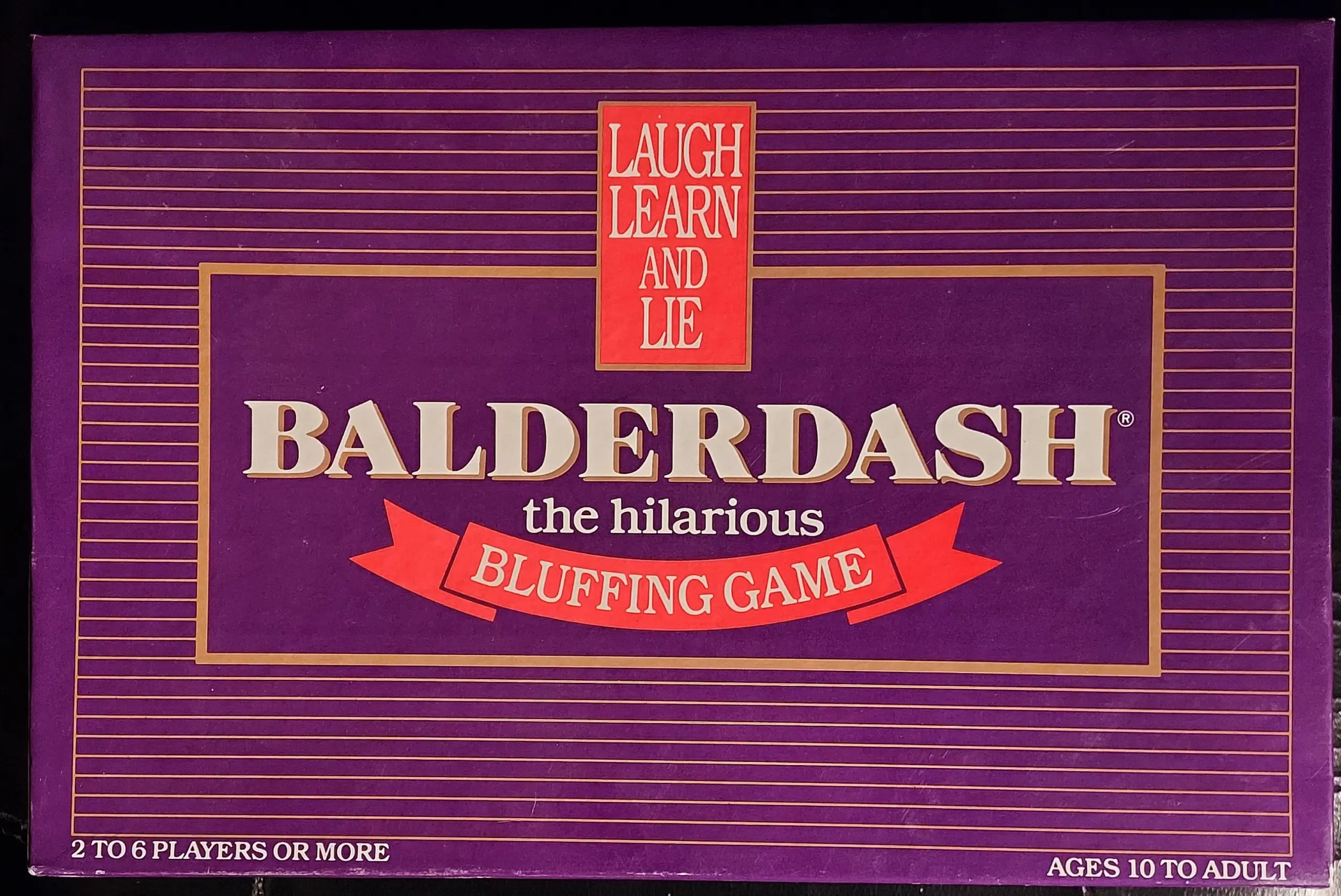 Vintage Balderdash The Hilarious Bluffing Game Board Game 250 1984 Gameworks Creation Game Pieces Sealed COMPLETE Etsy