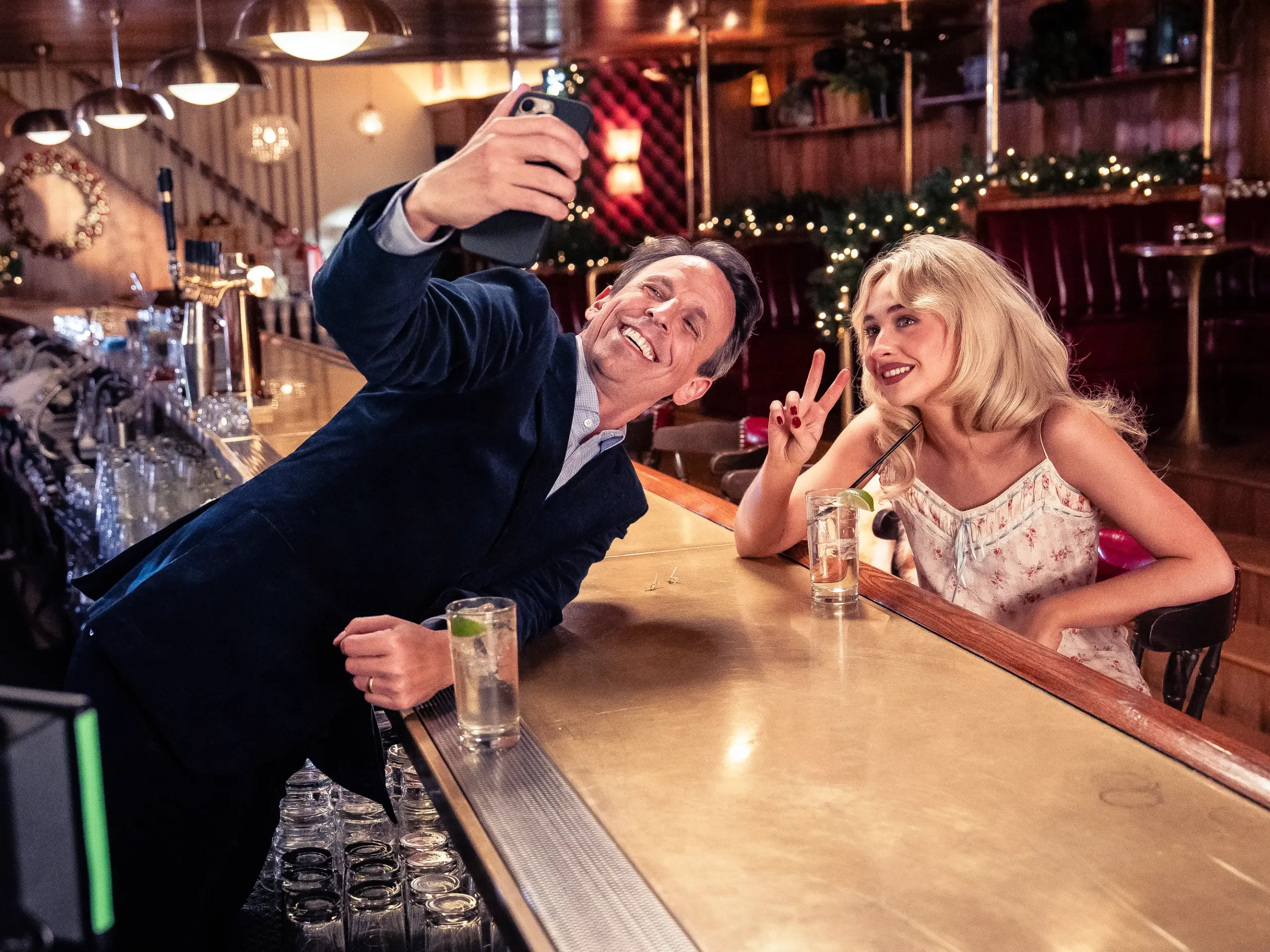 Watch Sabrina Carpenter Go Day Drinking With Seth Meyers