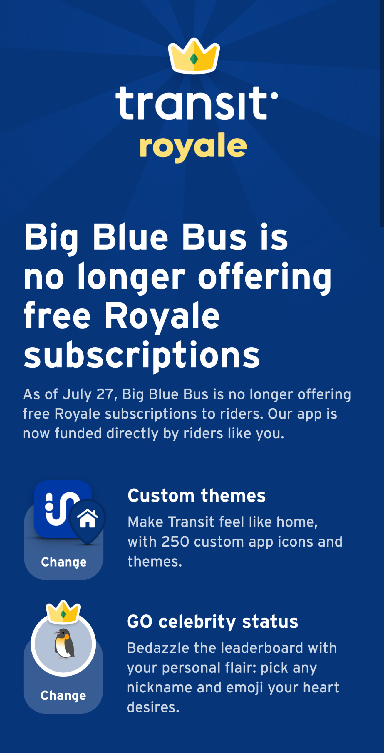 Well This Sucks No More Royale Transit App With Big Blue Bus Santa Monica R transit