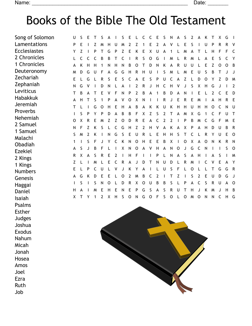 What Bible Book Is The Clue In Old Testament Crossword WordMint