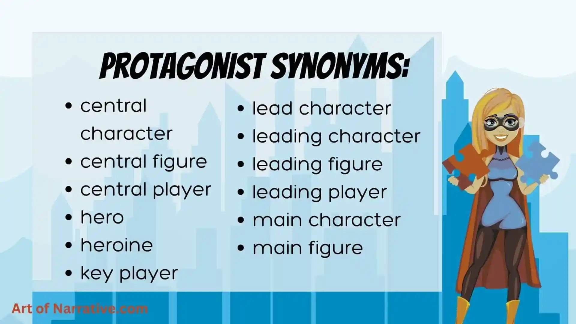 protagonist crossword clue