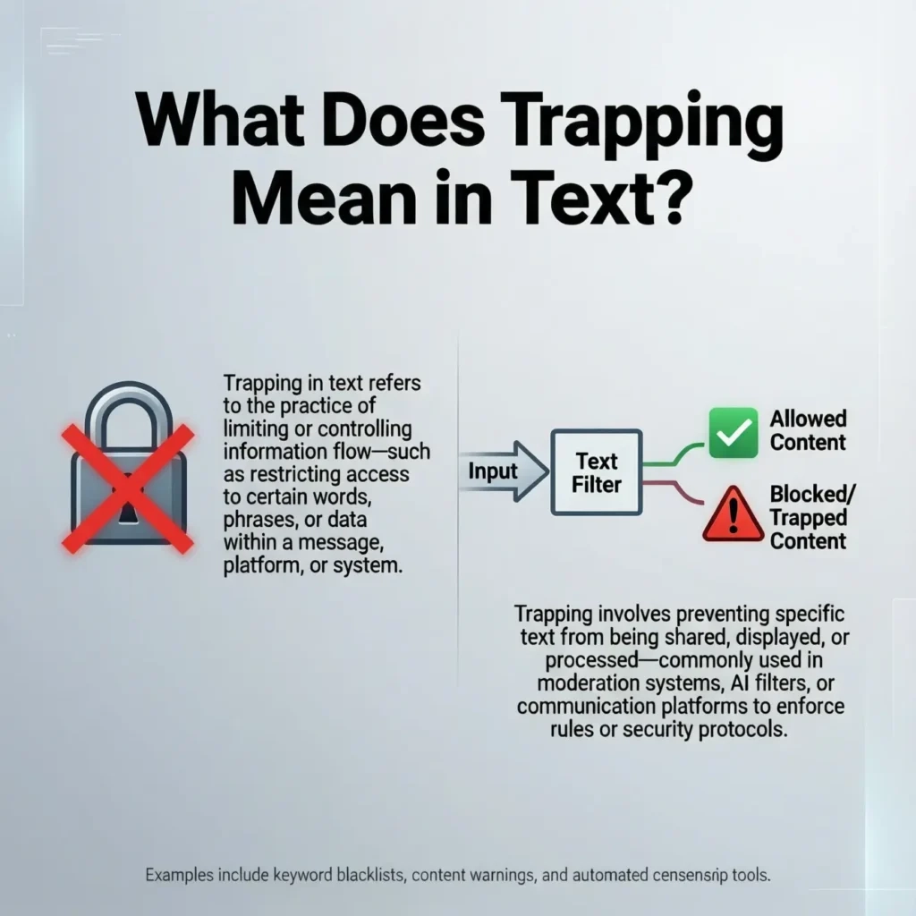 What It Really Means In Texts Chats Of Trapping Meaning Slang