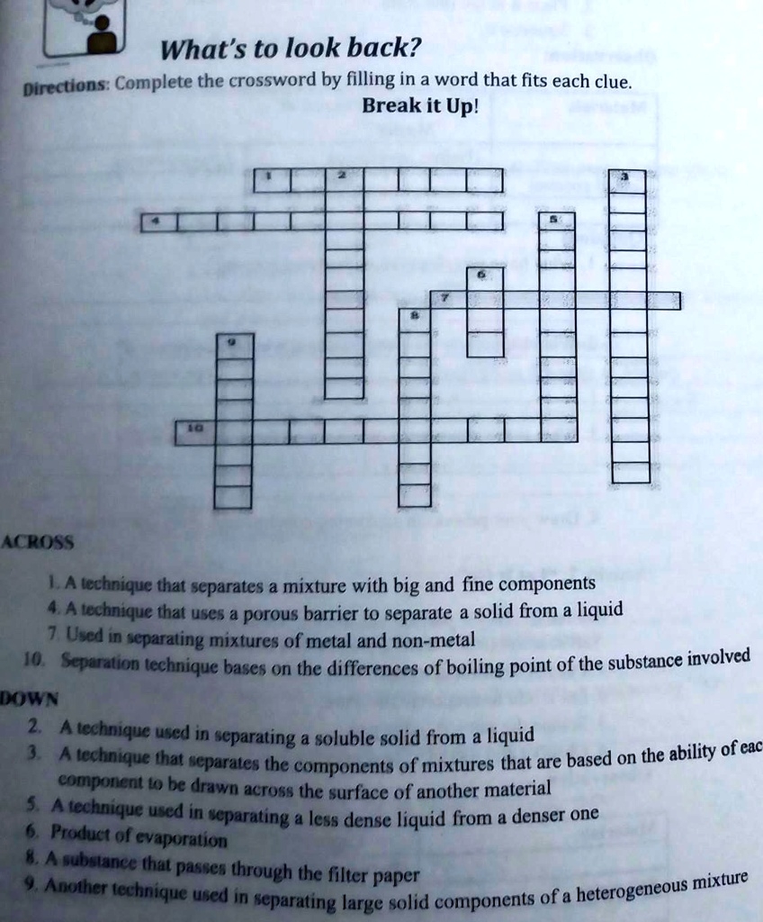 mixture crossword clue 7 letters