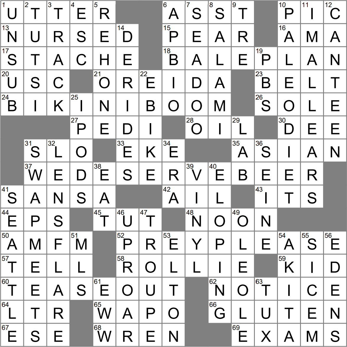 Where Some Day Traders Trade Crossword Clue Archives LAXCrossword