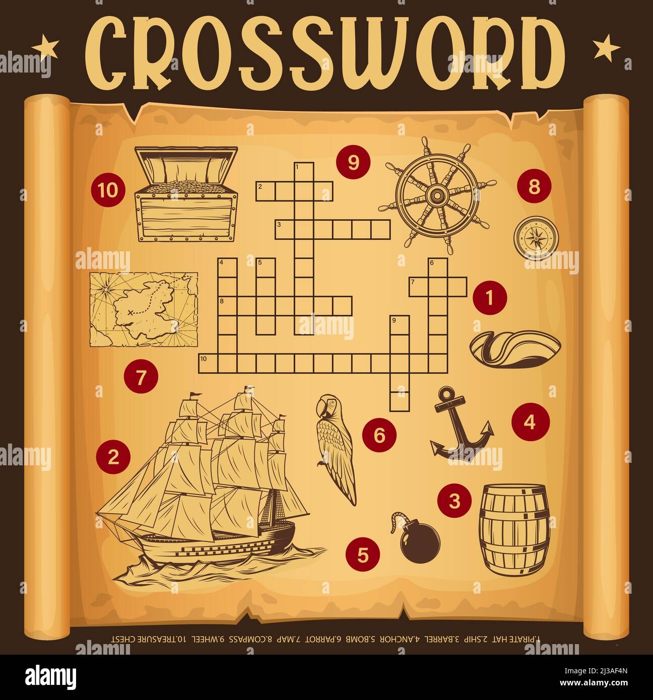 Word Map Children Stock Vector Images Alamy