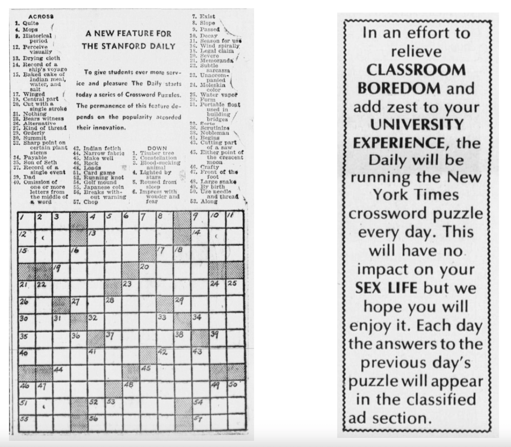 Word Nerd Nation The Surprising History Of The Daily s Crossword