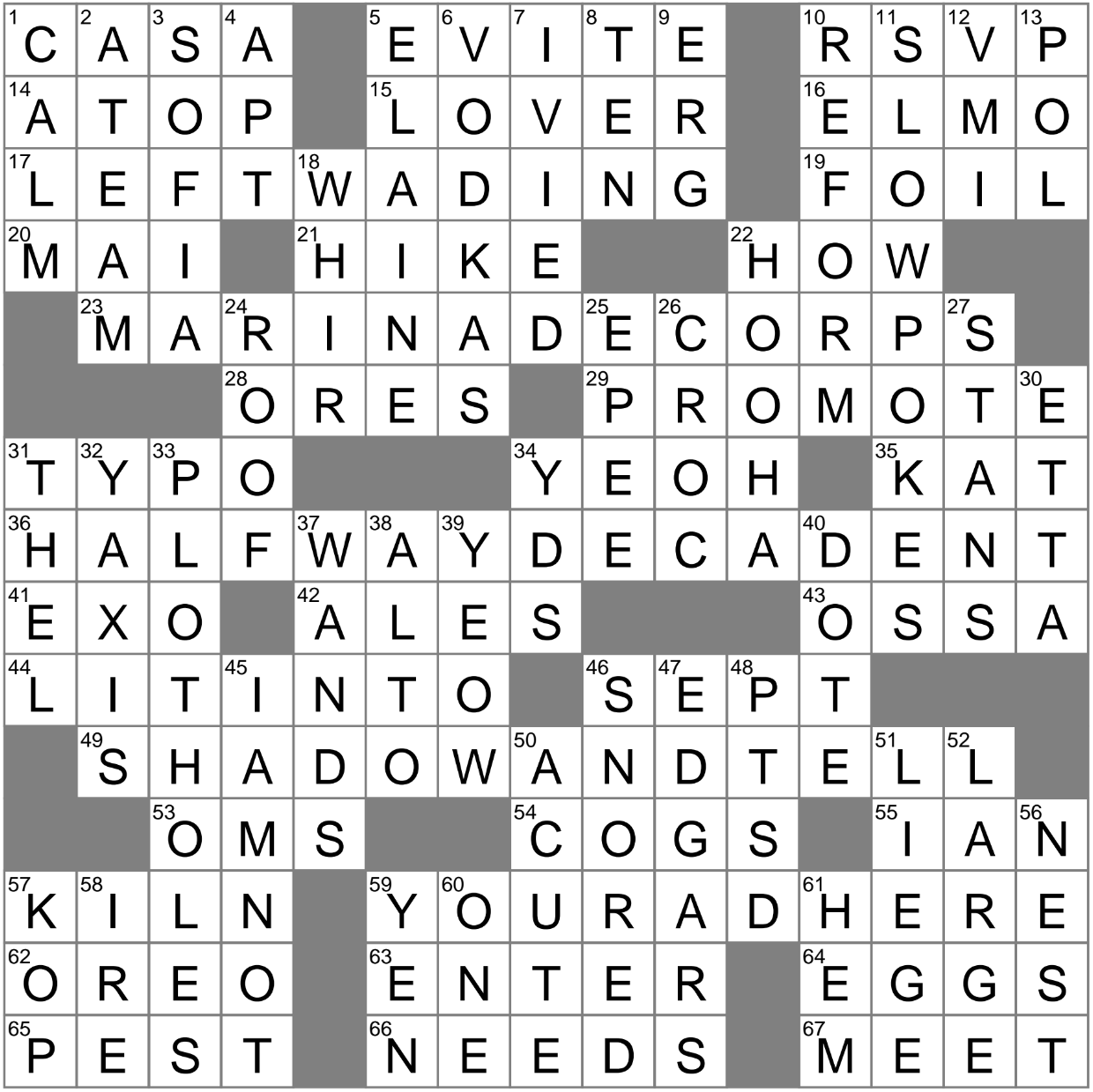 Worships To Excess In Slang Crossword Clue Archives LAXCrossword