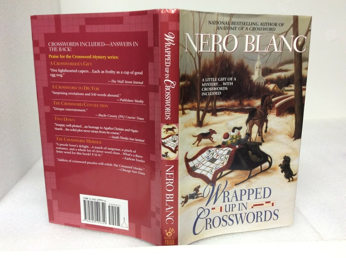 Wrapped Up In Crosswords By Nero Blanc 2004 Hardcover VG 9780425199749 EBay Wrapped Up In Crosswords By Nero Blanc 2004 Hardcover VG 9780425199749 EBay