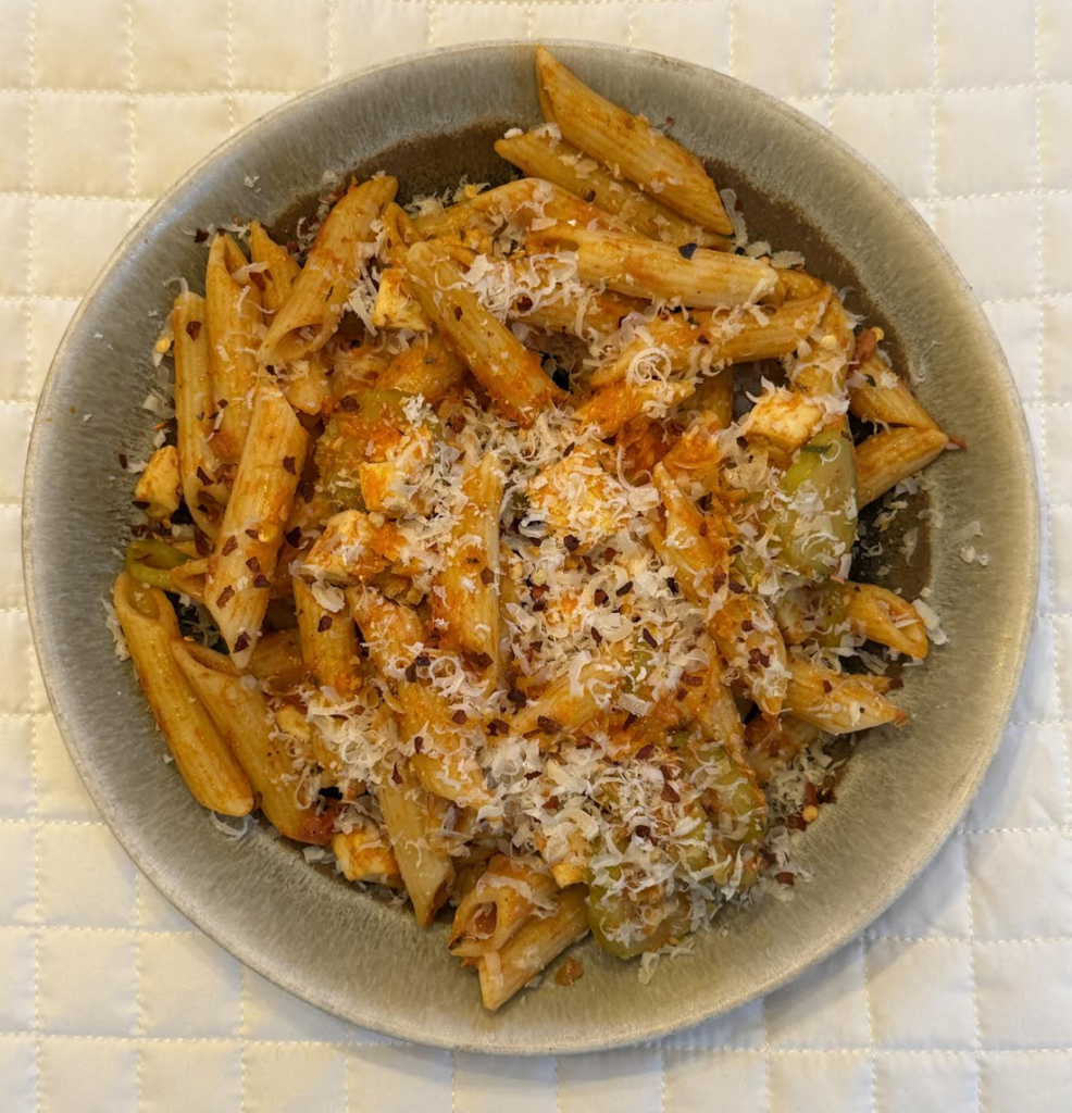 Zucchini Tofu Pasta The Daily Nexus